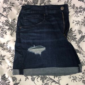 Ripped Jean Shorts Never Worn
